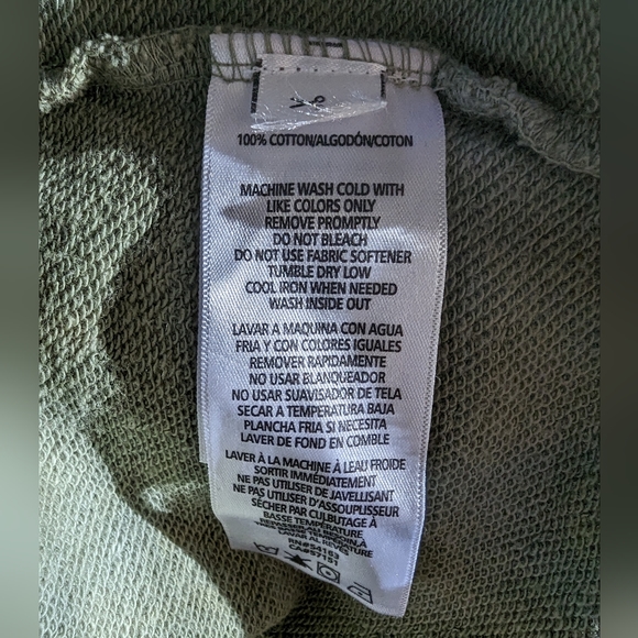 Calvin Klein Jeans Tie-Dye Crop Hoodie - Picture 8 of 8